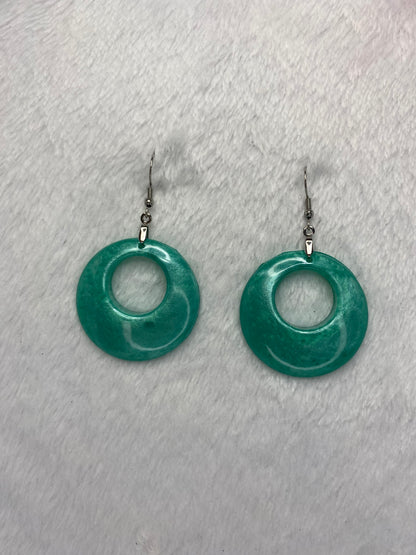 Blue/Green Earrings