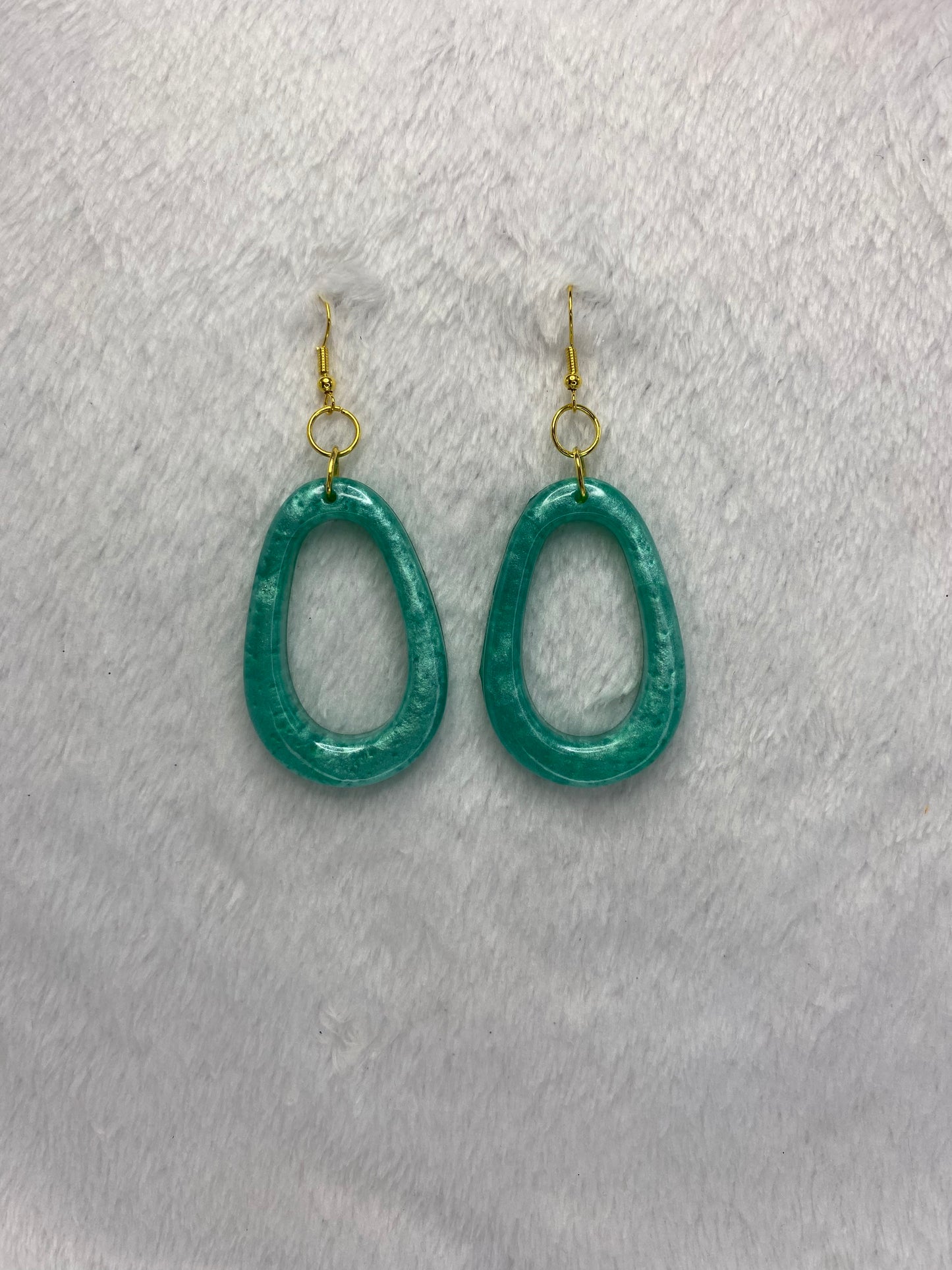 Blue/Green Earrings