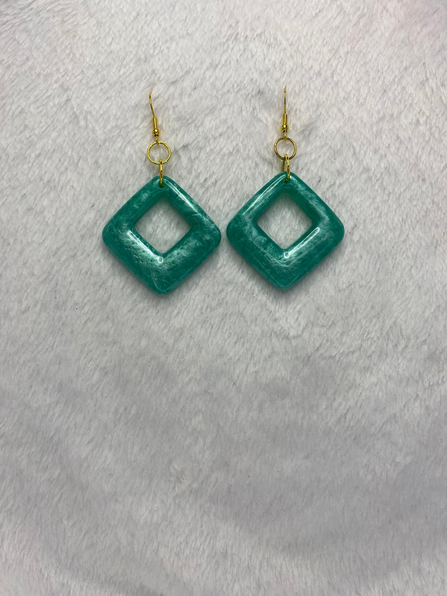 Blue/Green Earrings
