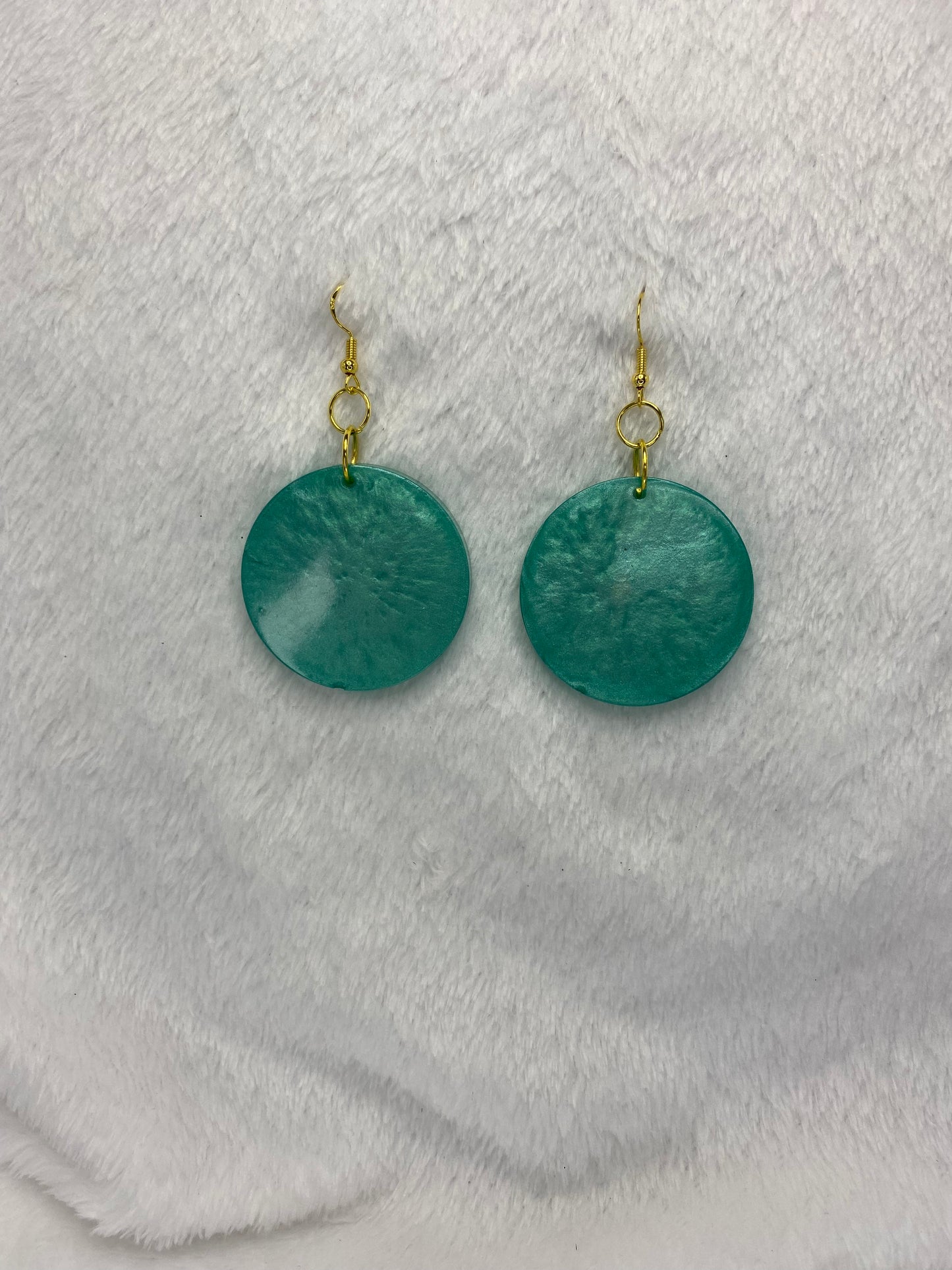 Blue/Green Earrings