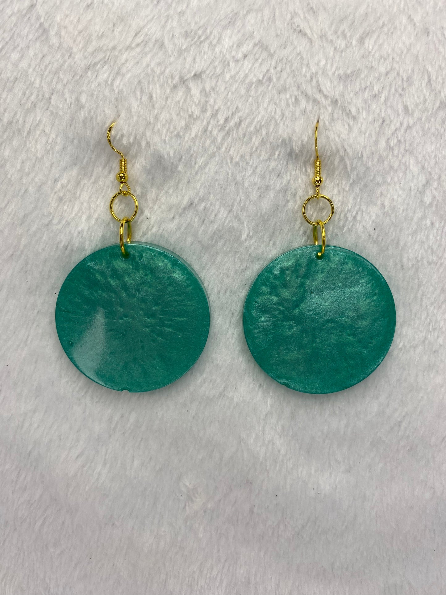 Blue/Green Earrings