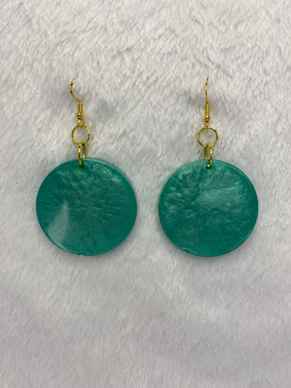 Blue/Green Earrings