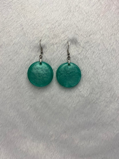 Blue/Green Earrings