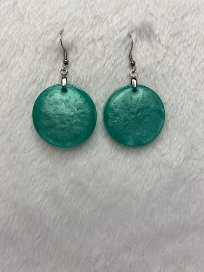 Blue/Green Earrings