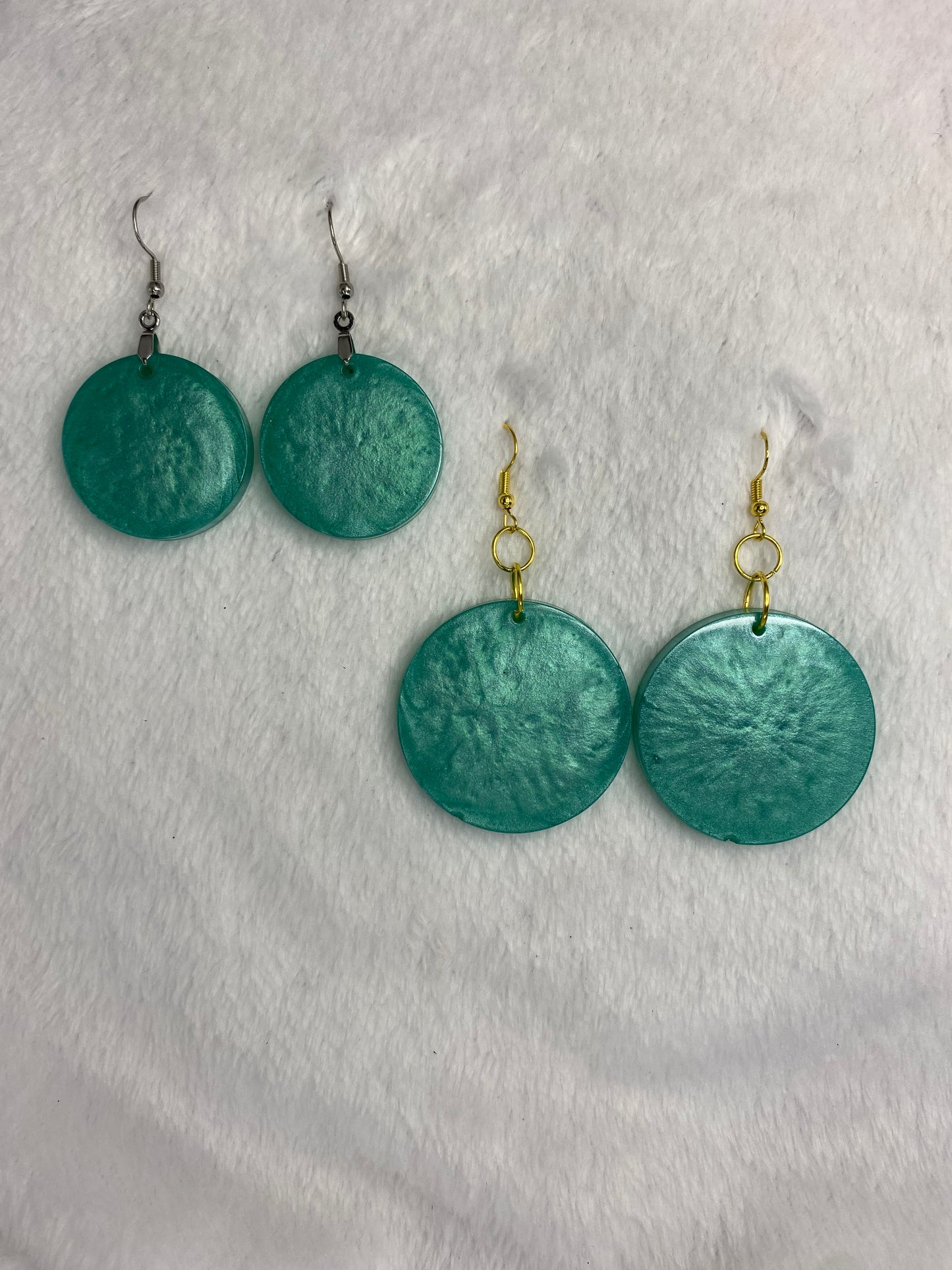 Blue/Green Earrings