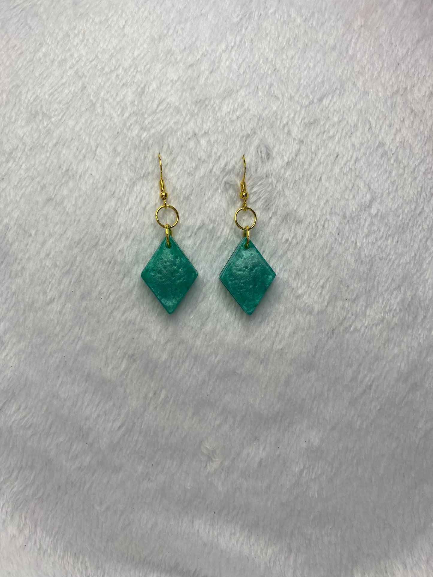 Blue/Green Earrings