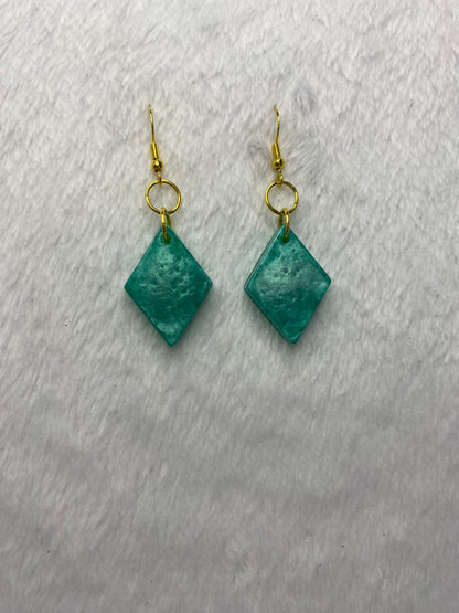 Blue/Green Earrings