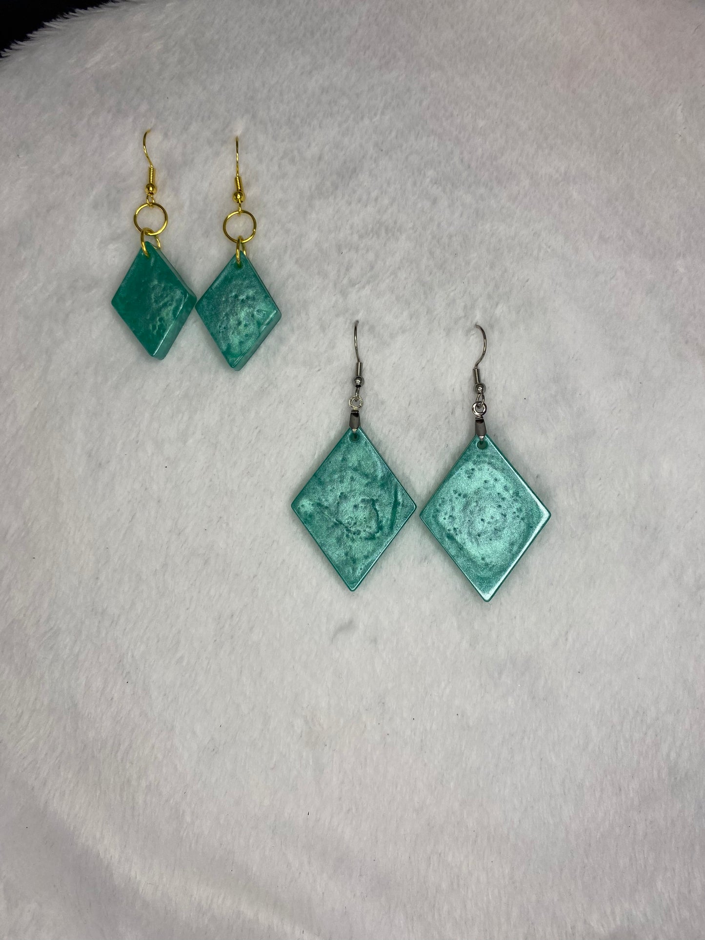 Blue/Green Earrings