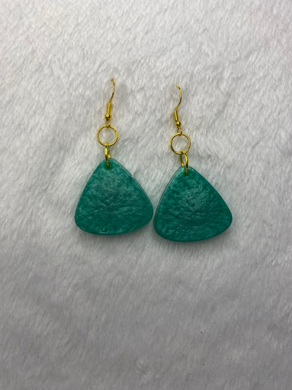 Blue/Green Earrings