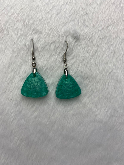 Blue/Green Earrings