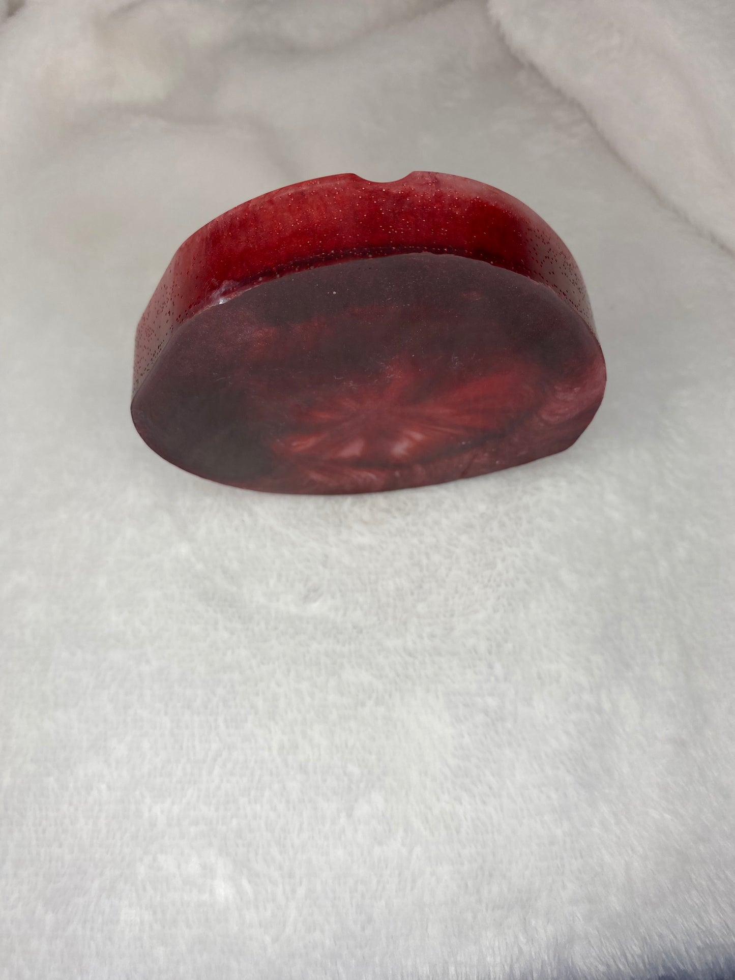 Red & White Ashtray