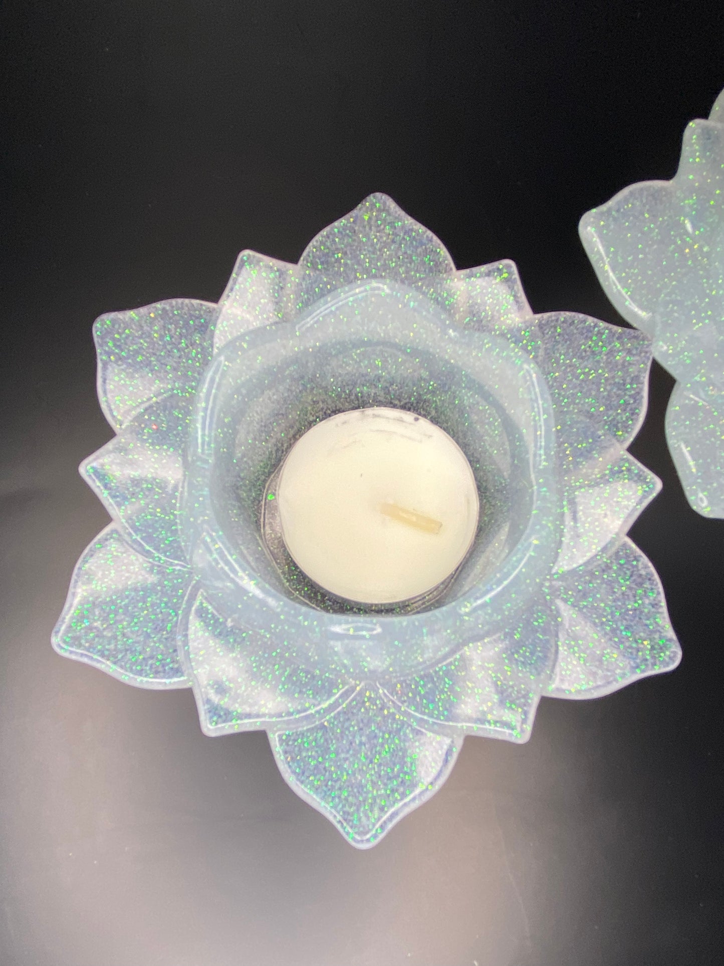 Lotus Tea Light Holders Set of 2