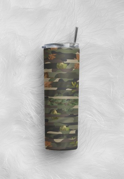 20 oz. Skinny Sublimation Tumblers- Patterns
