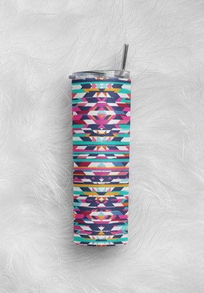 20 oz. Skinny Sublimation Tumblers- Patterns