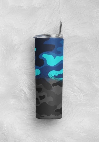 20 oz. Skinny Sublimation Tumblers- Patterns