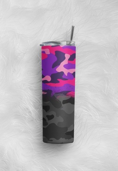 20 oz. Skinny Sublimation Tumblers- Patterns