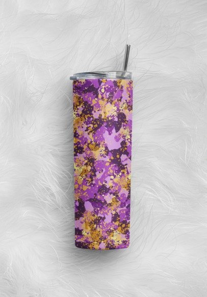 20 oz. Skinny Sublimation Tumblers- Patterns
