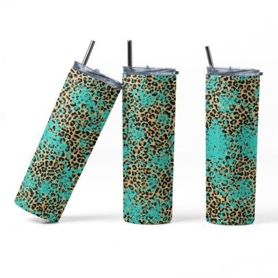 20 oz. Skinny Sublimated Tumblers- Animal Prints