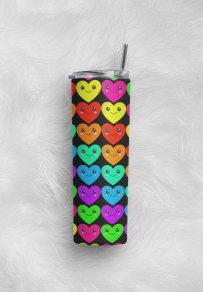 20 oz. Skinny Sublimation Tumblers- Patterns