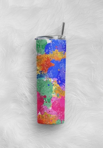 20 oz. Skinny Sublimation Tumblers- Patterns