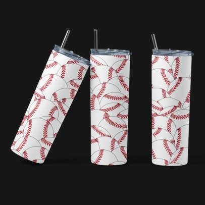 20 oz. Skinny Sublimation Tumblers- Sports