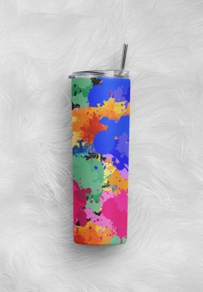20 oz. Skinny Sublimation Tumblers- Patterns