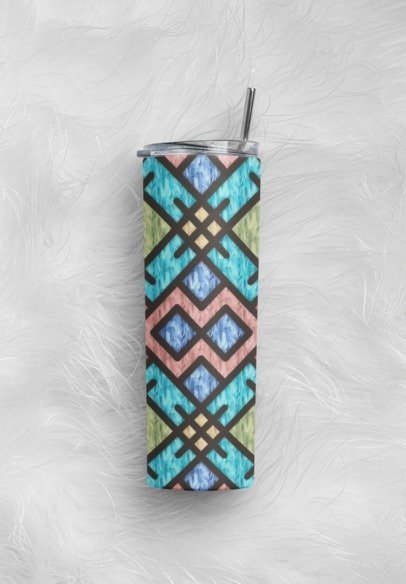 20 oz. Skinny Sublimation Tumblers- Patterns