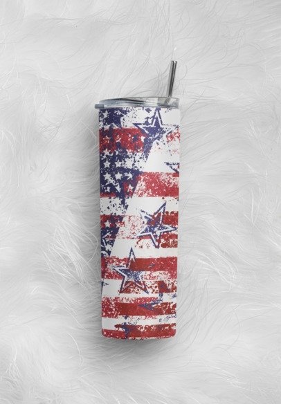 20 oz. Skinny Sublimation Tumblers- Patterns