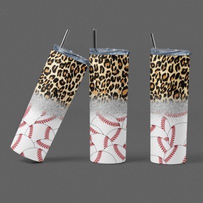 20 oz. Skinny Sublimation Tumblers- Sports