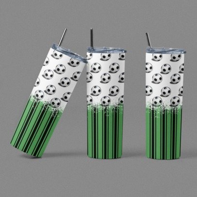 20 oz. Skinny Sublimation Tumblers- Sports