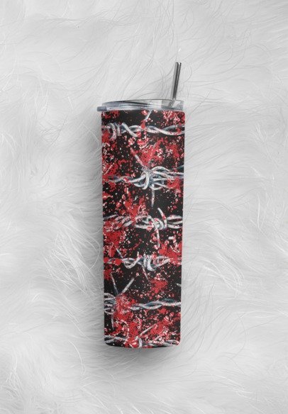 20 oz. Skinny Sublimation Tumblers- Patterns