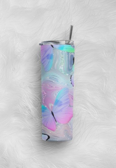 20 oz. Skinny Sublimation Tumblers- Patterns