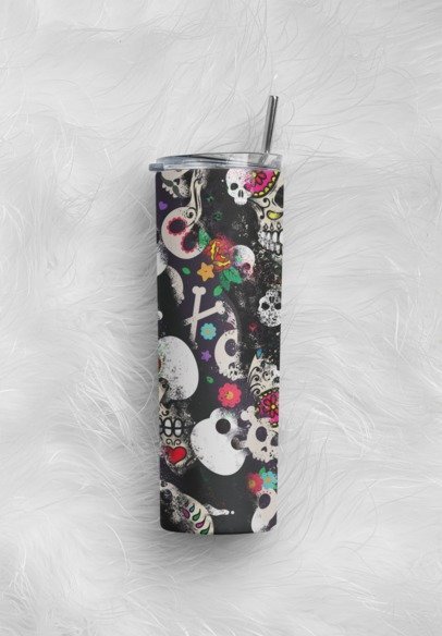 20 oz. Skinny Sublimation Tumblers- Patterns/Floral