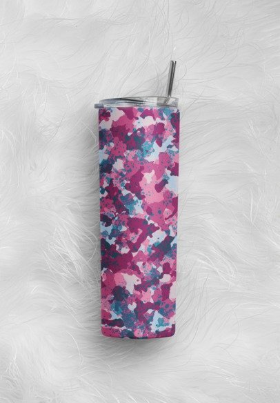 20 oz. Skinny Sublimation Tumblers- Patterns