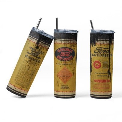 20 oz. Skinny Sublimation "Oil Can" Tumblers