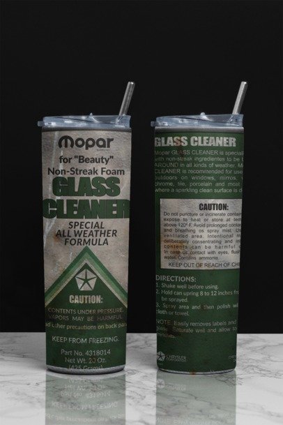 20 oz. Skinny Sublimation "Oil Can" Tumblers