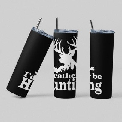 20 oz. Skinny Sublimation Tumblers- Hunting Group 1