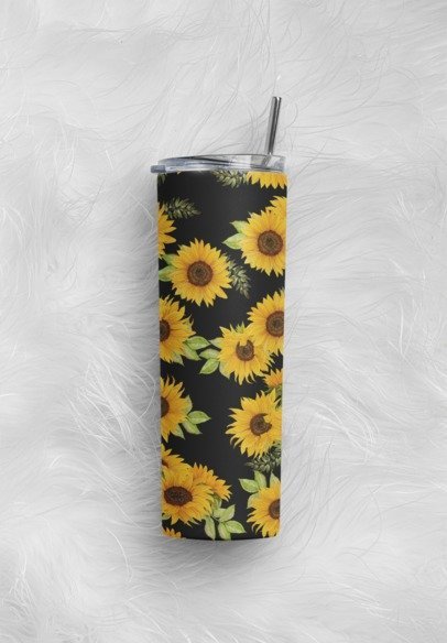 20 oz. Skinny Sublimation Tumblers- Patterns/Floral