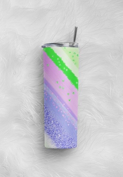 20 oz. Skinny Sublimation Tumblers- Patterns