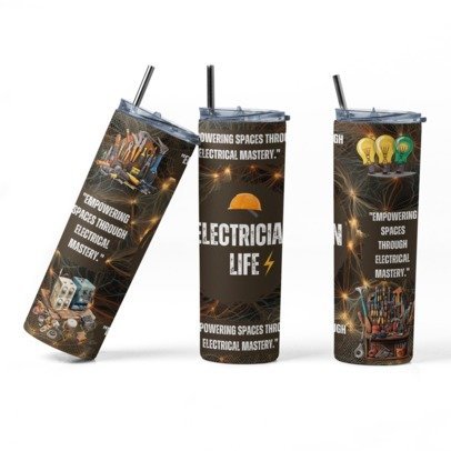 20 oz Skinny Sublimation Occupation Tumblers