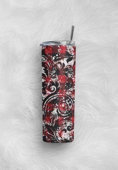 20 oz. Skinny Sublimation Tumblers- Patterns