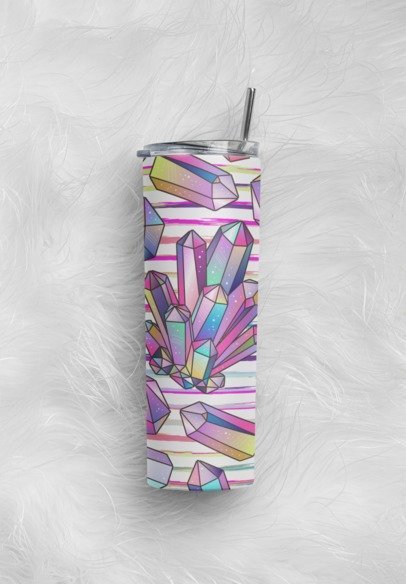 20 oz. Skinny Sublimation Tumblers- Patterns