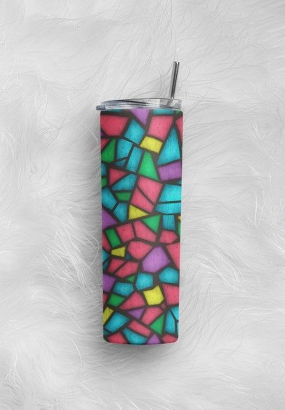 20 oz. Skinny Sublimation Tumblers- Patterns