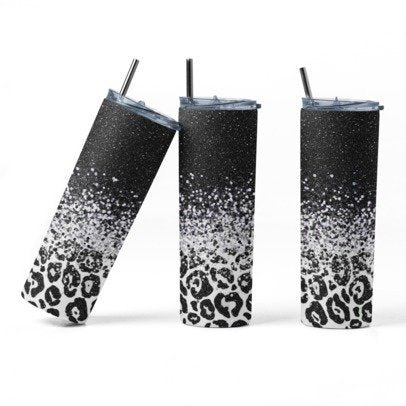 20 oz. Skinny Sublimated Tumblers- Animal Prints