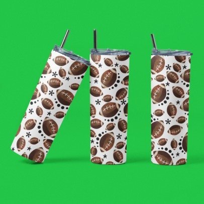 20 oz. Skinny Sublimation Tumblers- Sports
