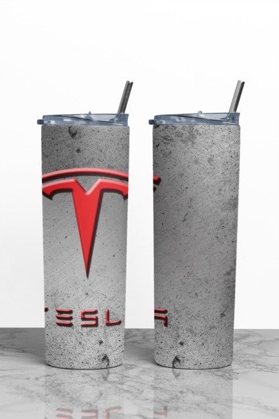 20 oz. Skinny Sublimation "Oil Can" Tumblers