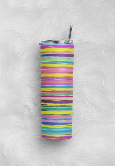 20 oz. Skinny Sublimation Tumblers- Patterns