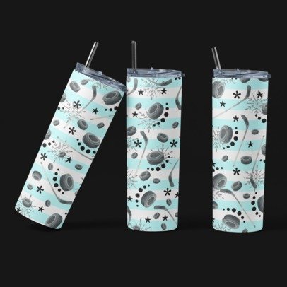20 oz. Skinny Sublimation Tumblers- Sports