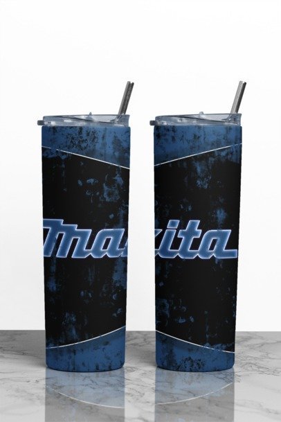 20 oz. Skinny Sublimation "Oil Can" Tumblers